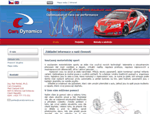 Tablet Screenshot of carsdynamics.eu
